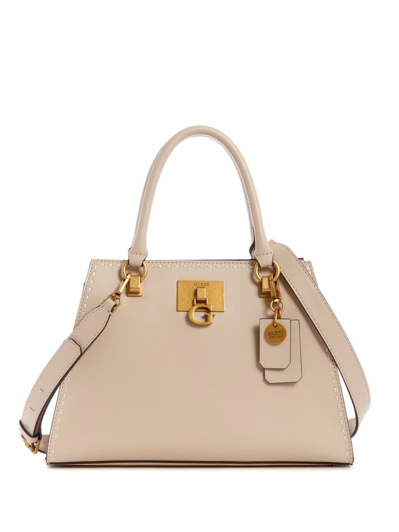 Guess Stephi Girlfriend Satchel - Beige