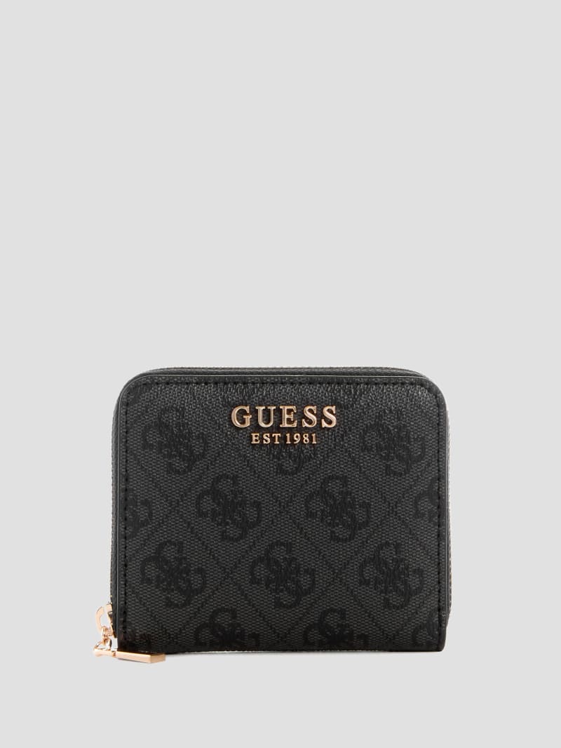 Guess Laurel Small Zip-Around Wallet - Cloud Wash