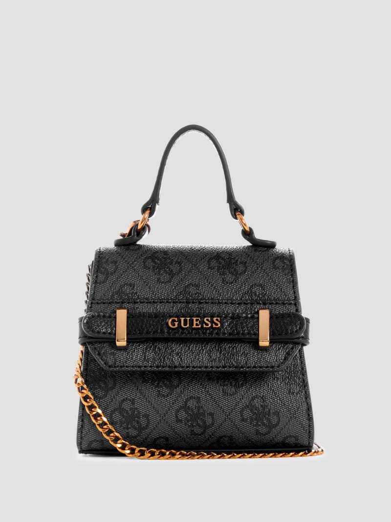 Guess Sestri Quattro G Micro Mini Satchel - Cloud Wash