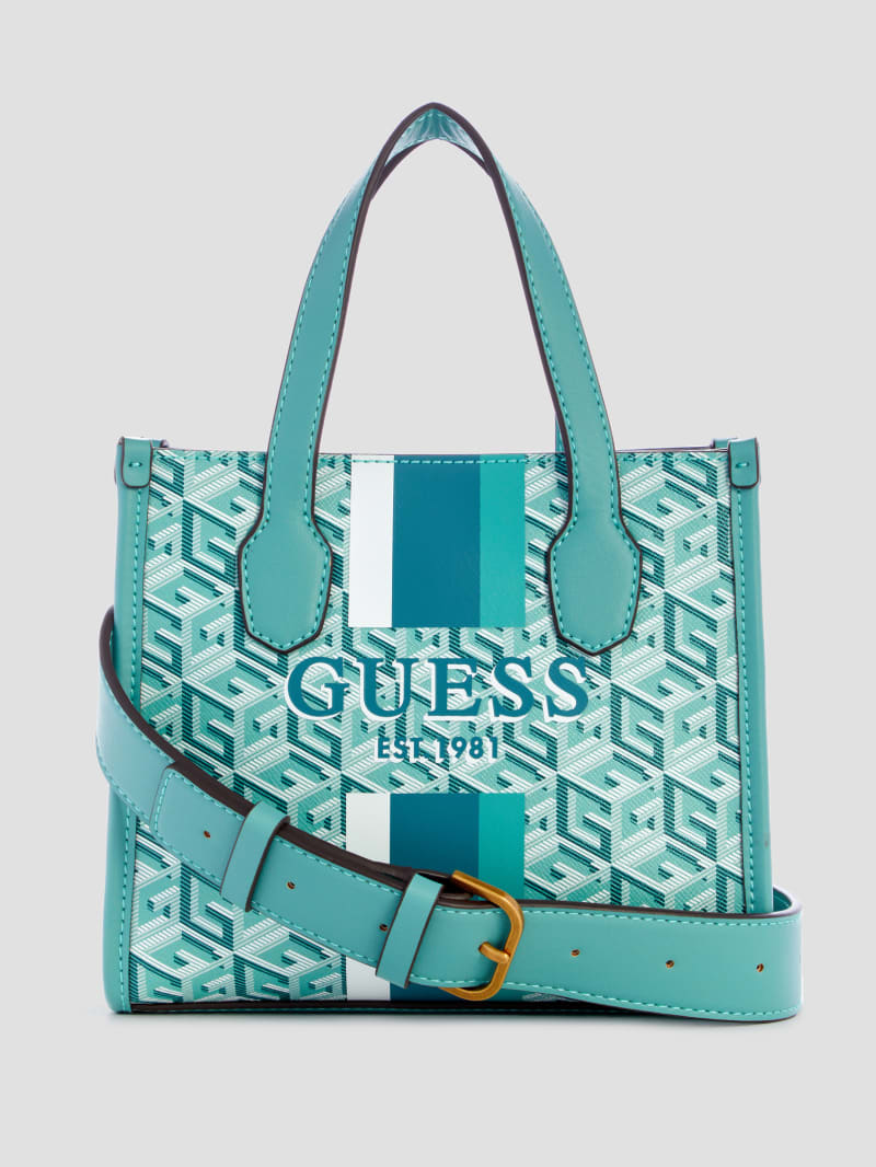 Guess Silvana Mini Totes - Trinidad Indigo Wash