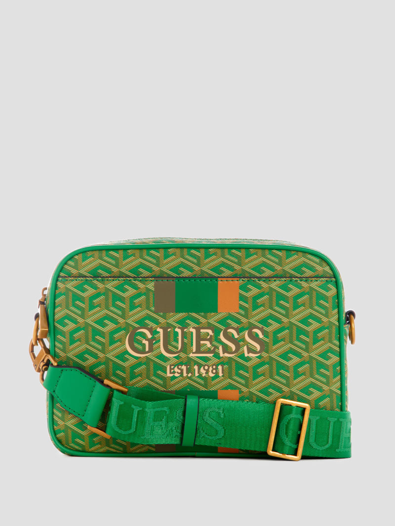 Guess Vikky Camera Bag - Forest Logo