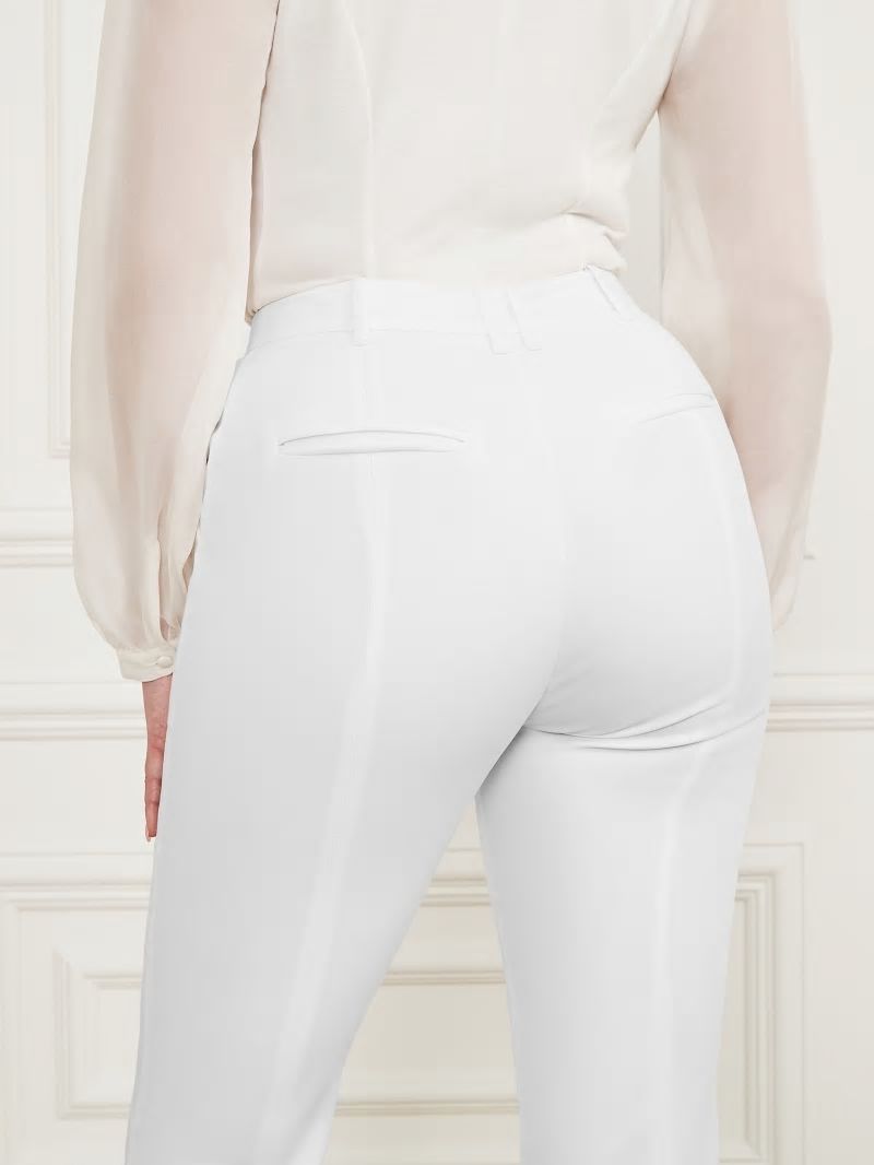 Guess Franca Flared Pant - Pale Pearl