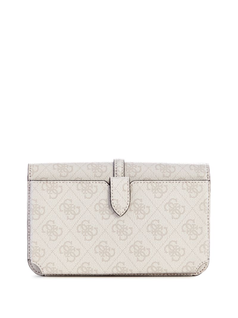 Guess James Quattro G Crossbody Organizer Wallet - Dove Logo