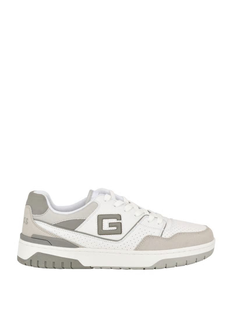 Guess Narsi Logo Sneakers - Light Grey