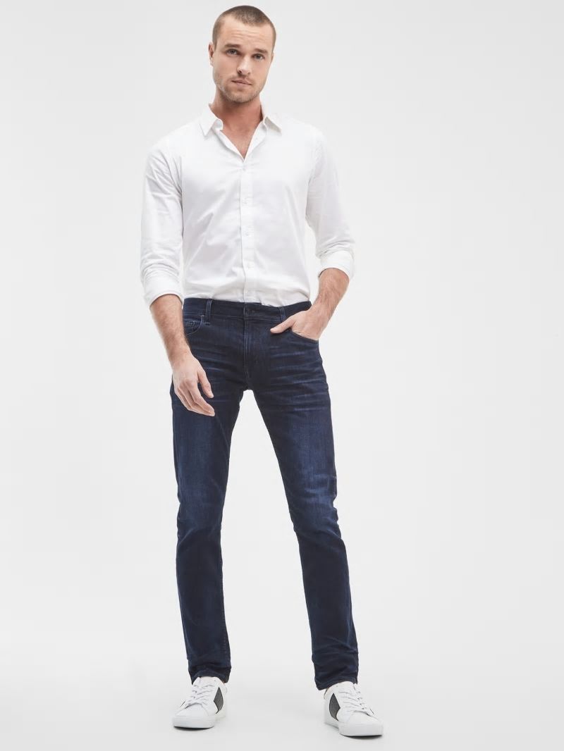 Guess Tapered Jeans - Ringer Wash Indigo