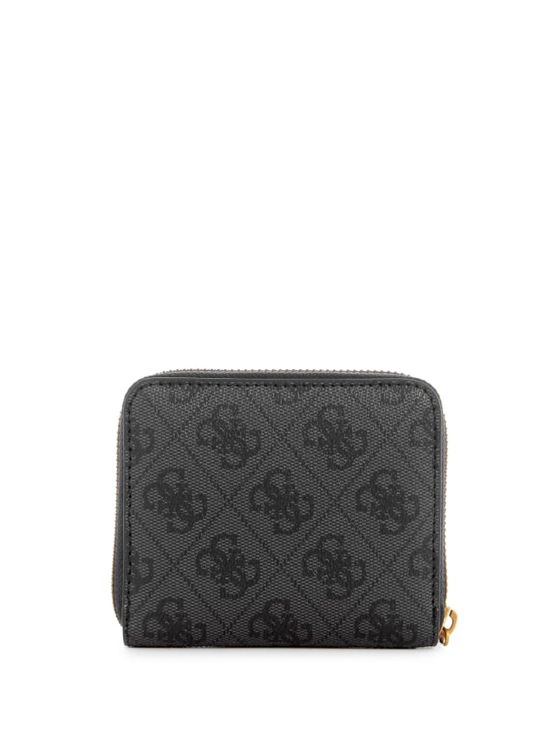 Guess Ginevra Logo Small Zip-Around Wallet - Cloud Wash