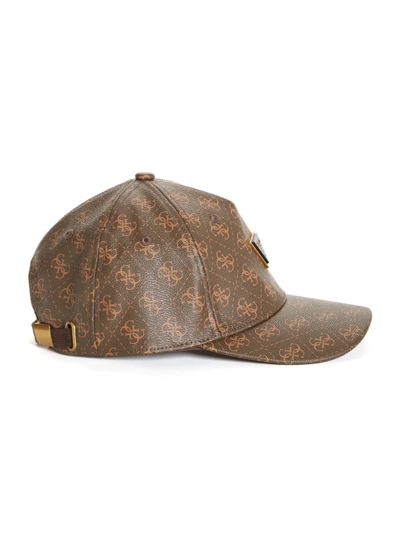 Guess Vezzola Baseball Hat - Brown/Mustard