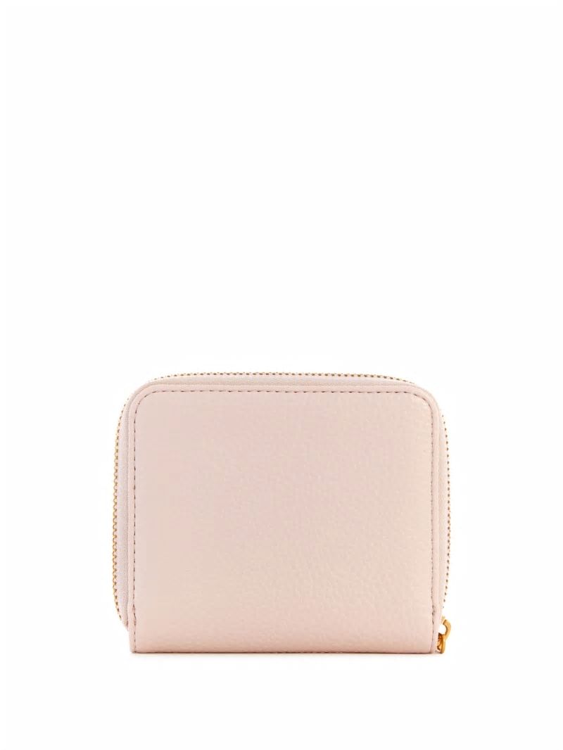 Guess Laryn Small Zip-Around Wallet - Light Rose