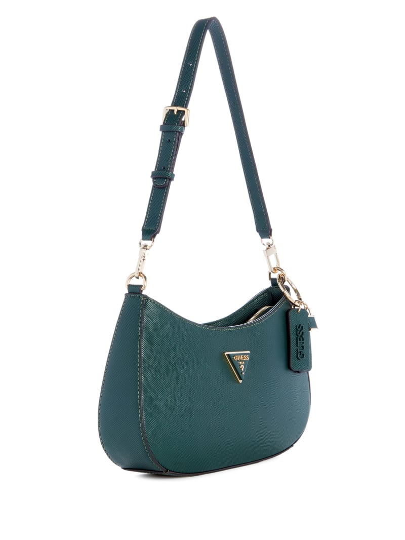 Guess Noelle Shoulder Bag - Forest Green