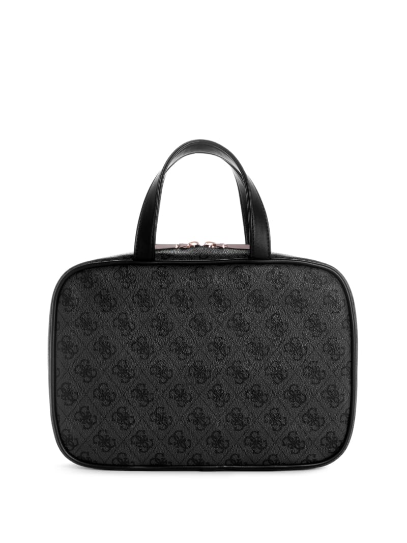 Guess Jesco Hanging Cosmetic Bag - Coal Multi