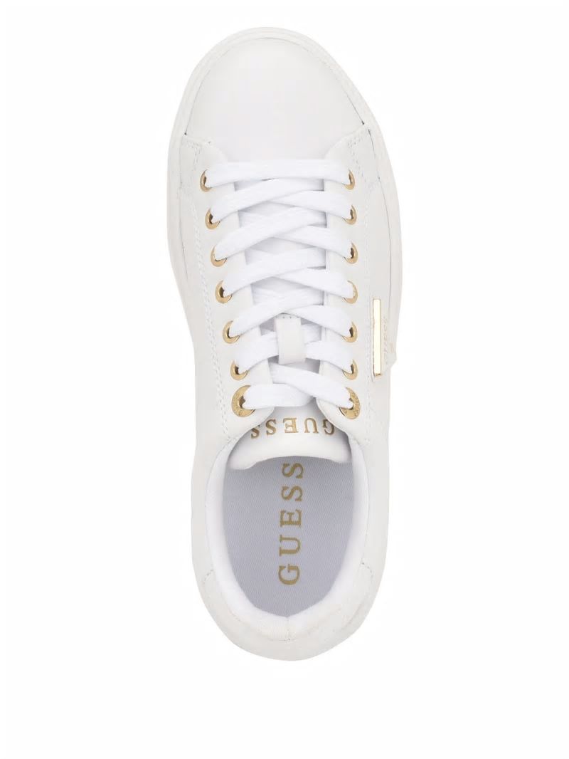 Guess Denesa Low-Top Sneakers - White