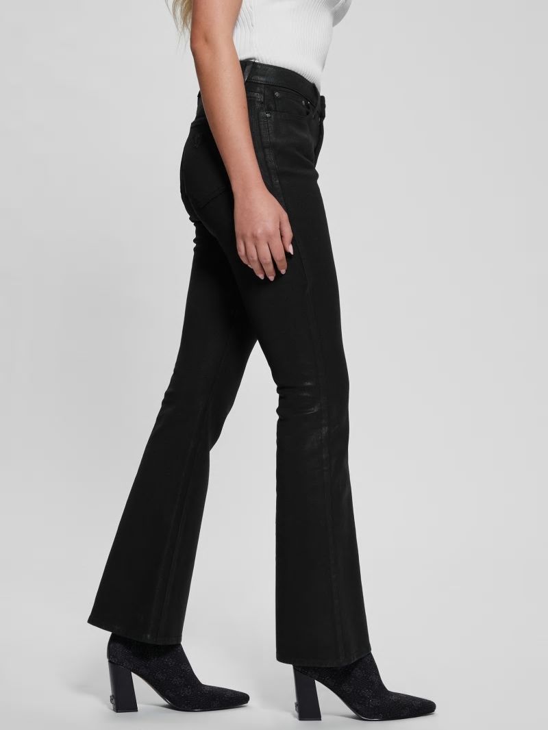 Guess Sexy Flare Jeans - Jet Black Multi