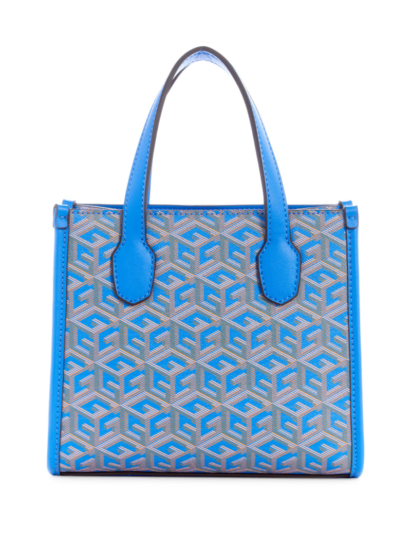 Guess Silvana Mini Totes - Aquatic Logo