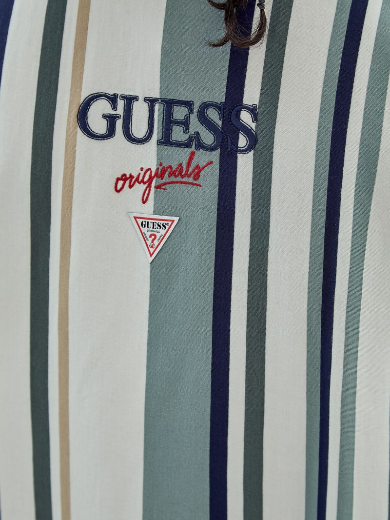 Guess GUESS Originals Striped Tee - Sandy Shore Multi