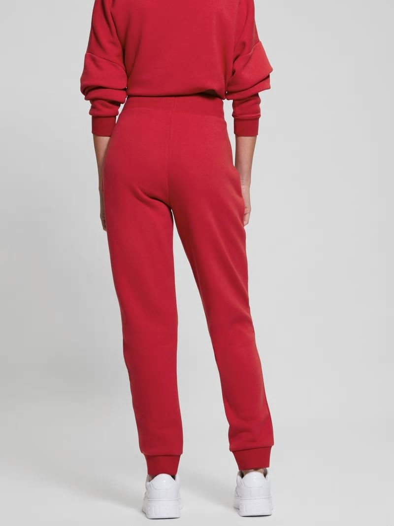 Guess Eco GJ Fleece Joggers - Downtown Red