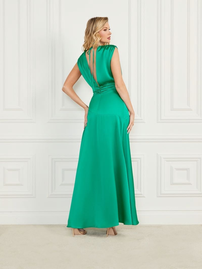 Guess Alyssa Maxi Dress - Drk Silk