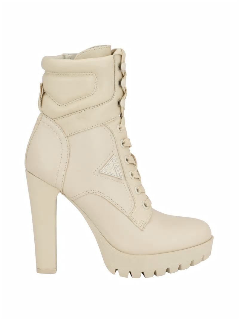 Guess Tanisa Heeled Booties - Ivory 150