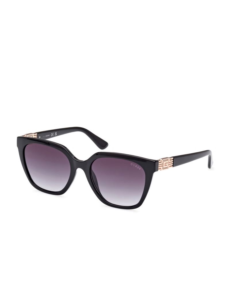 Guess Square Sunglasses - Silver