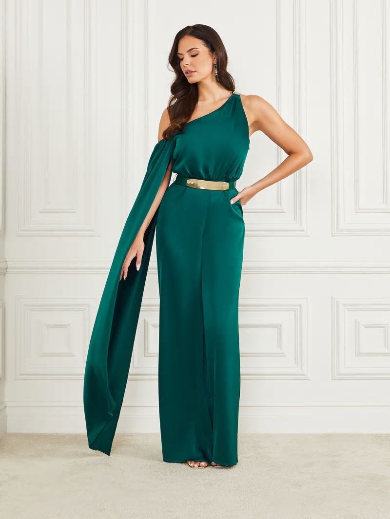 Guess Clara Jumpsuit - Ornate Teal