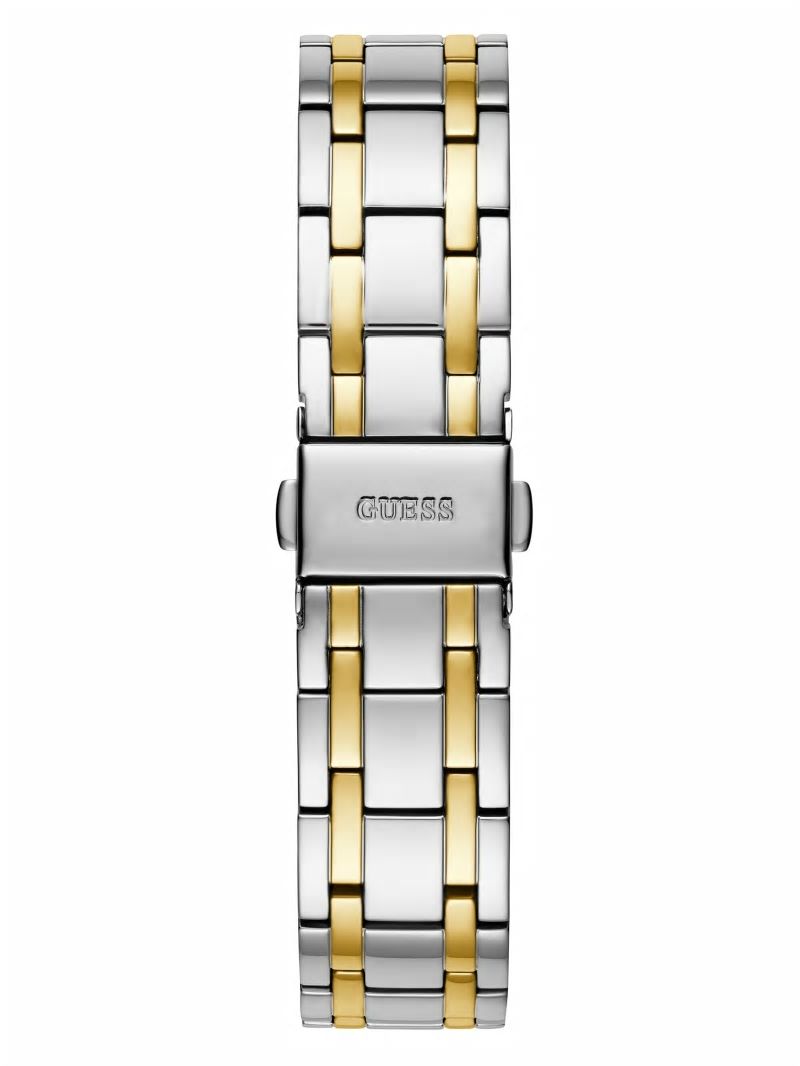 Guess Two-Tone Analog Watch - Silver/Gold