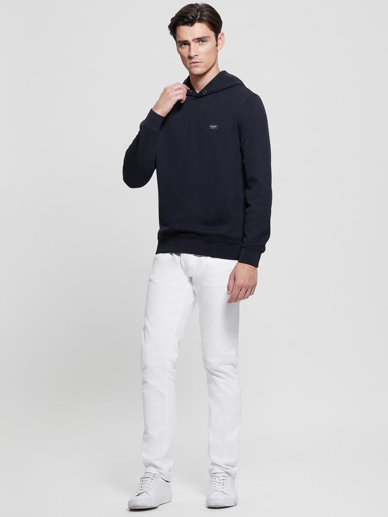 Guess Eco Tech Stretch Hoodie - Bleu éLéGant