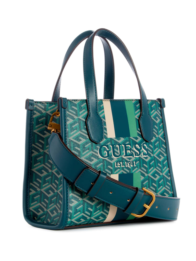 Guess Silvana Mini Totes - Hunter Logo