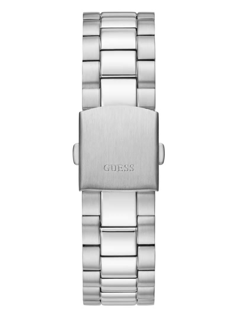 Guess Silver-Tone Analog Watch - Silver