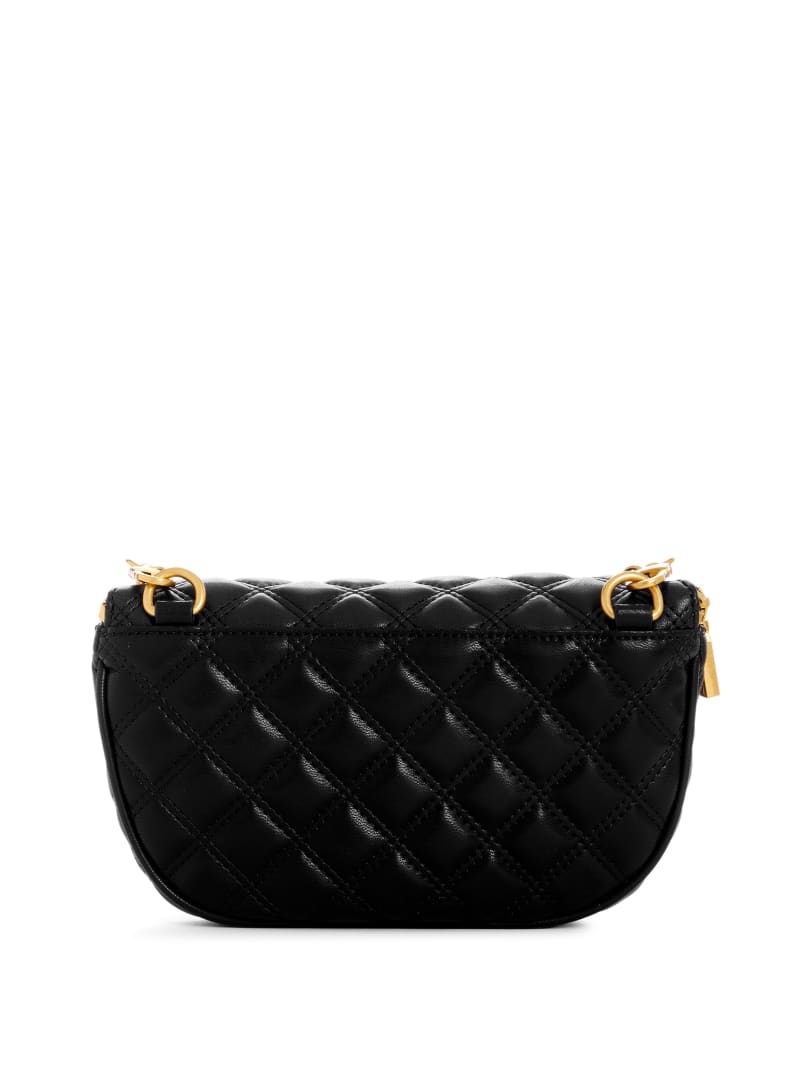 Guess Giully Quilted Belt Bag - Black