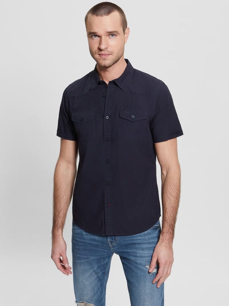 Guess Nottingham Shirt - Bleu éLéGant