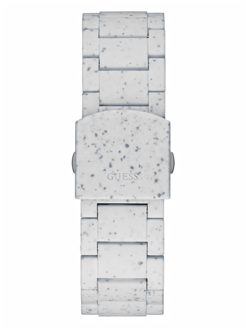 Guess White Analog Watch - White Multi