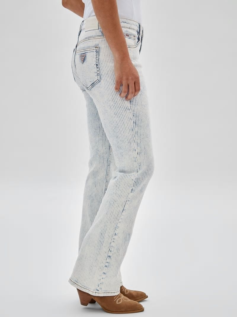 Guess GUESS Originals Kit Bootcut Jeans - Light Snow Wash