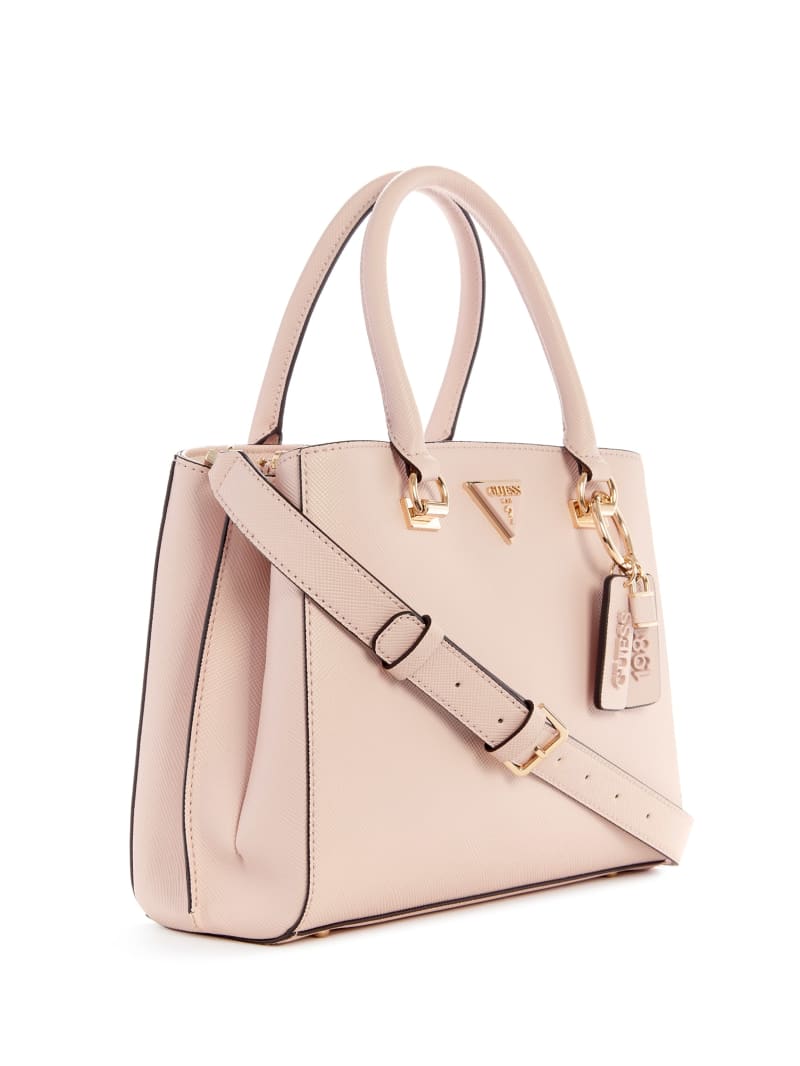 Guess Noelle Girlfriend Satchel - Light Rose