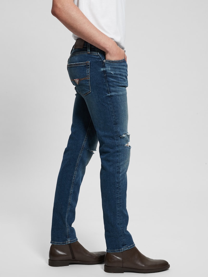 Guess Slim Tapered Jeans - Escape Destroy