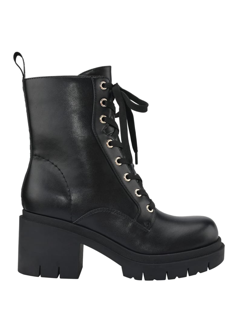 Guess Juel Lace-Up Booties - Black 001