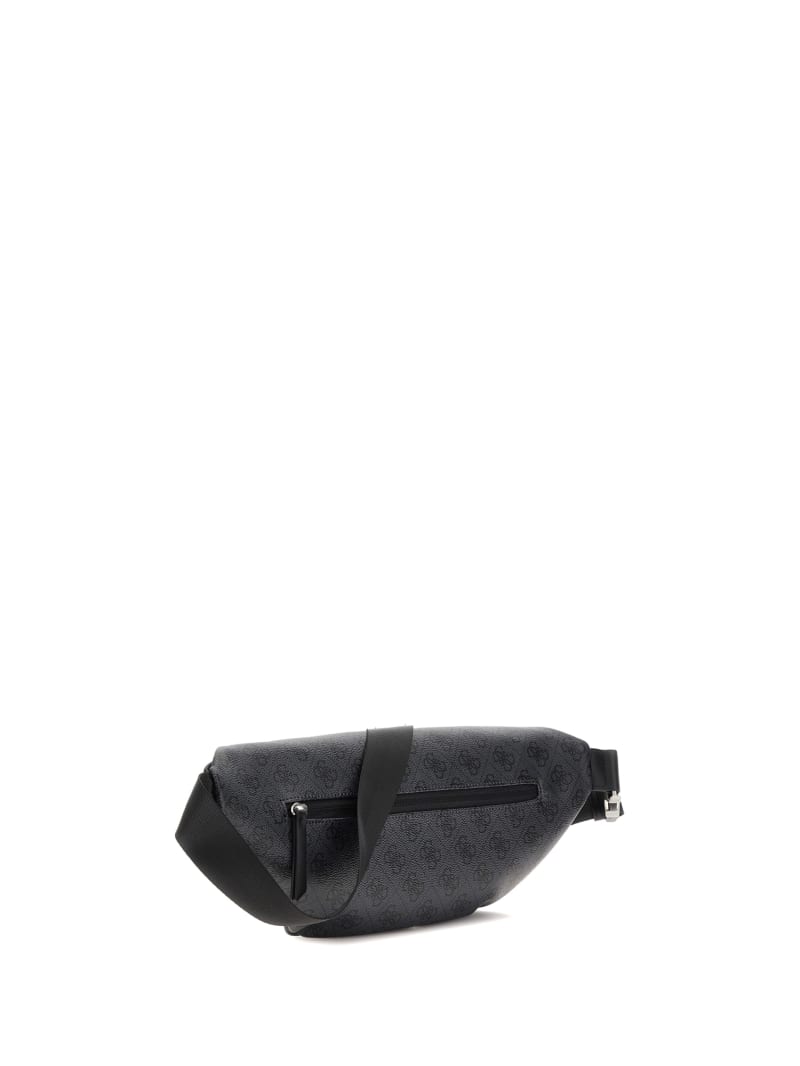 Guess Vezzola Eco Quattro G Bum Bag - Black