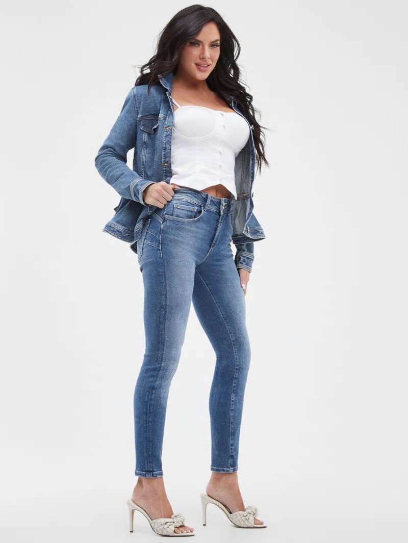 Guess Eco Shape Up Skinny Jeans - Calicycle Mid