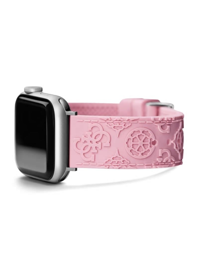 Guess Pink Quattro G and Peony Silicone 38-41 mm Band for Apple Watch® - Pink