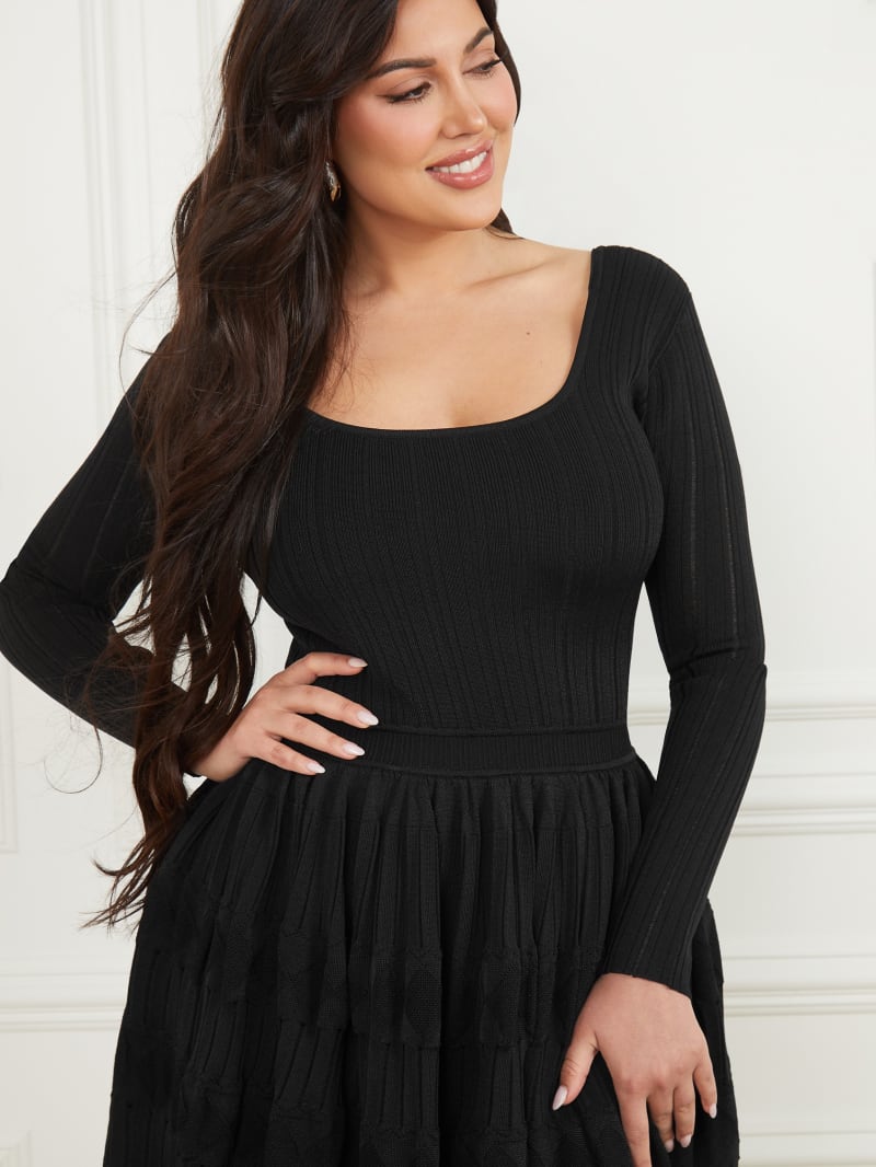 Guess Tempo Sweater Dress - Black