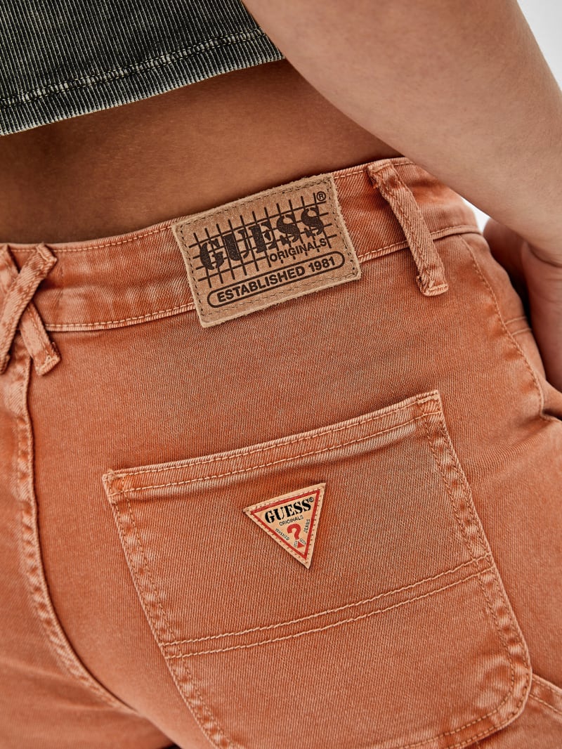 Guess GUESS Originals Carpenter Jeans - Real Orange Multi