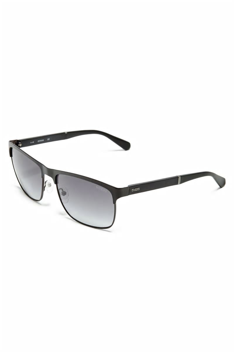 Guess Vincent Clubmaster Sunglasses - Meteor Wash 32"