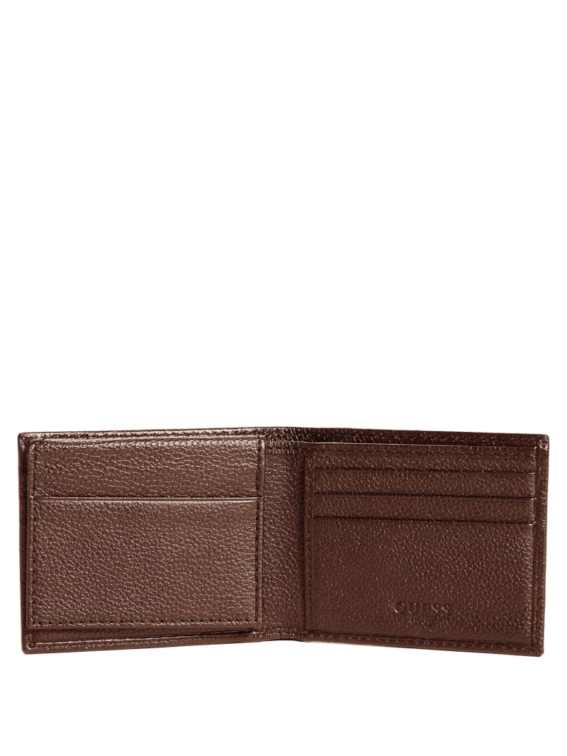 Guess Bishop Bifold Wallet - Brown