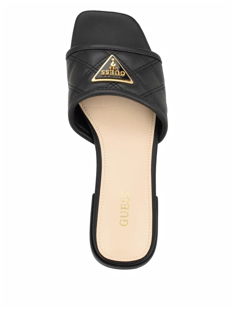 Guess Tameli Icon Slide Sandals - Black 001