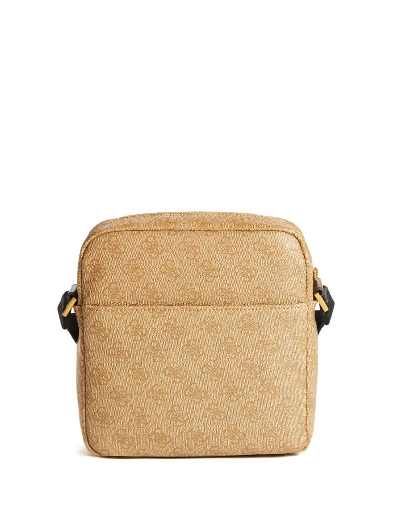 Guess Vezzola Flat Crossbody - Bamboo