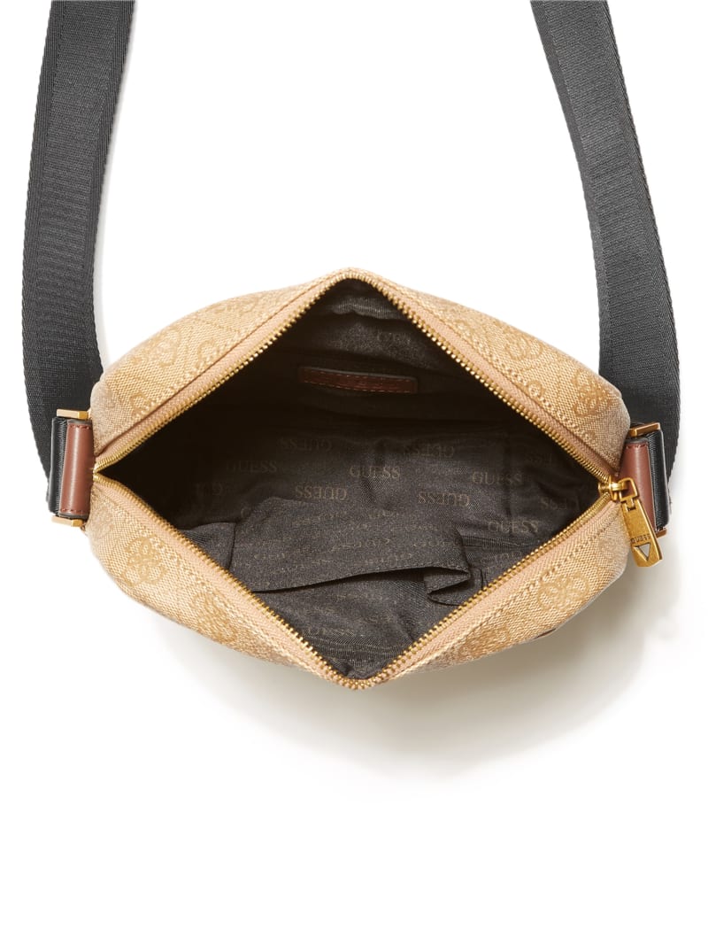 Guess Vezzola Flat Crossbody - Bamboo