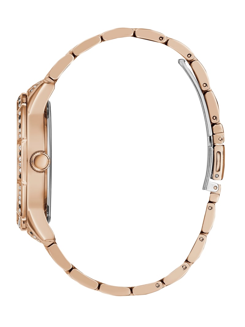 Guess Rose Gold-Tone Multifunction Watch - Rose Gold