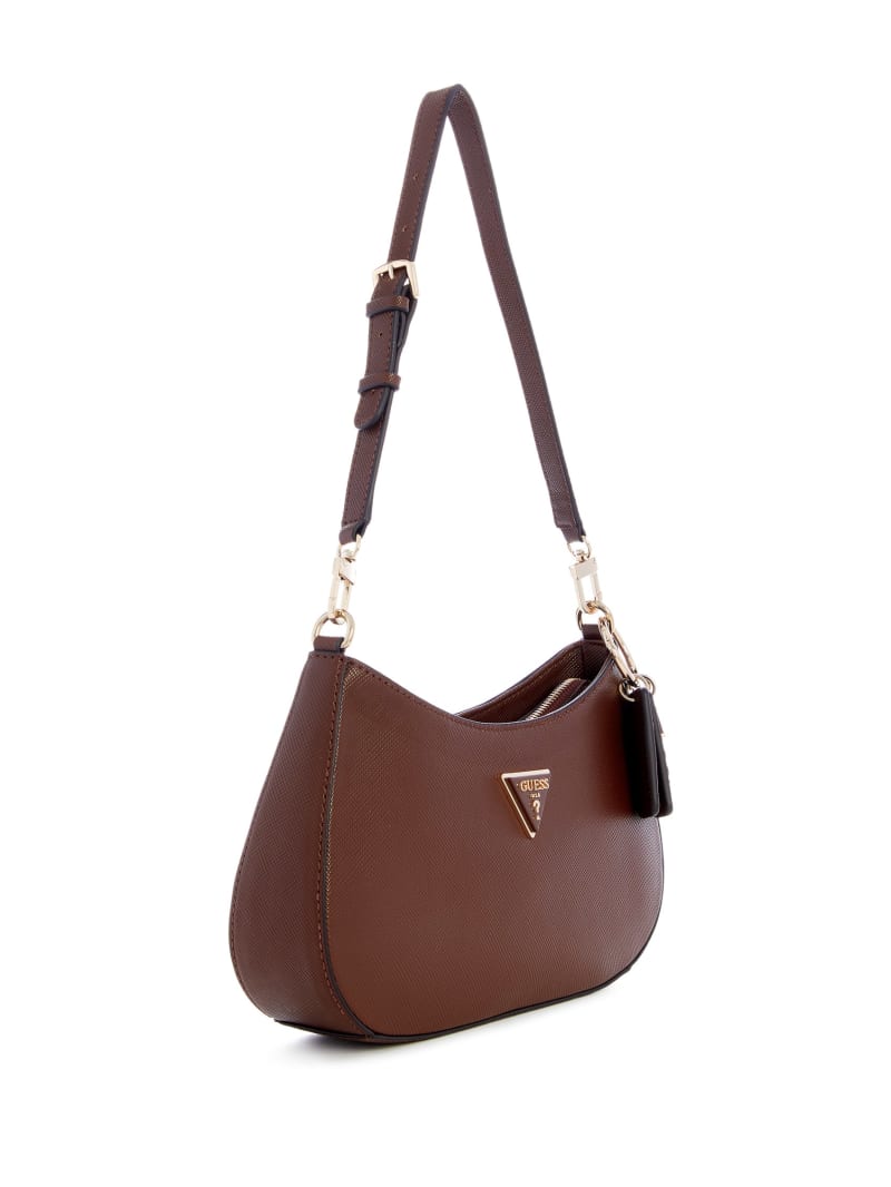 Guess Noelle Shoulder Bag - Brown