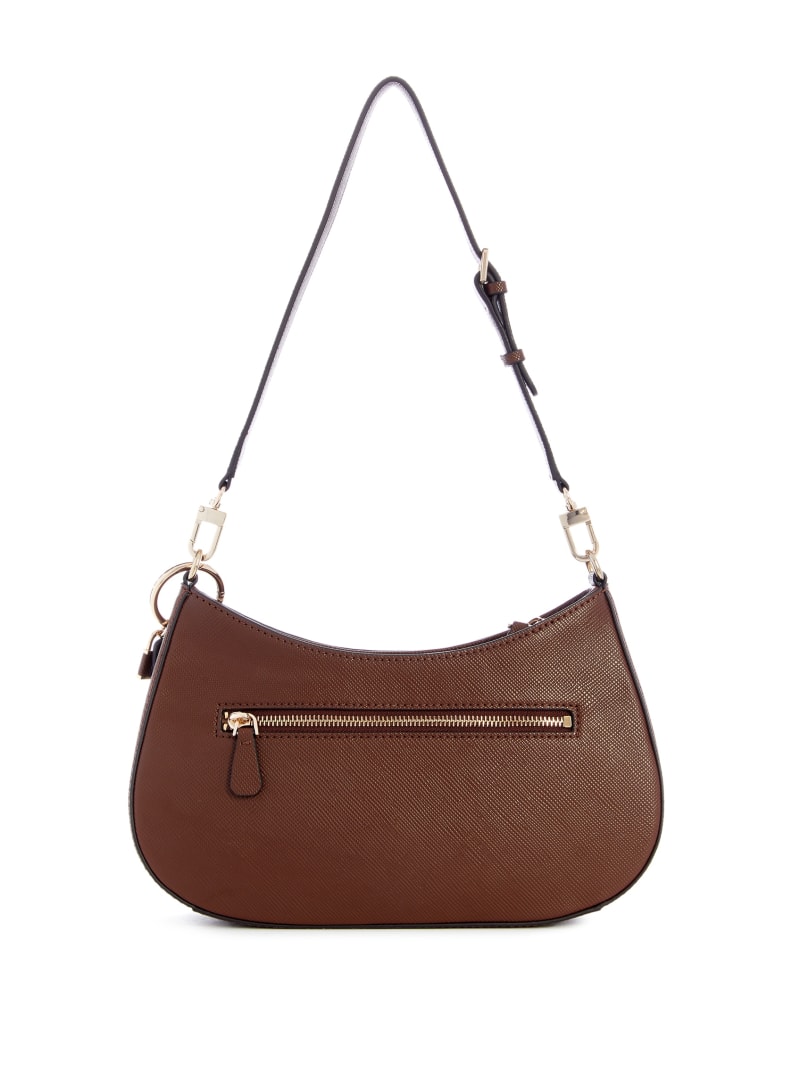 Guess Noelle Shoulder Bag - Brown