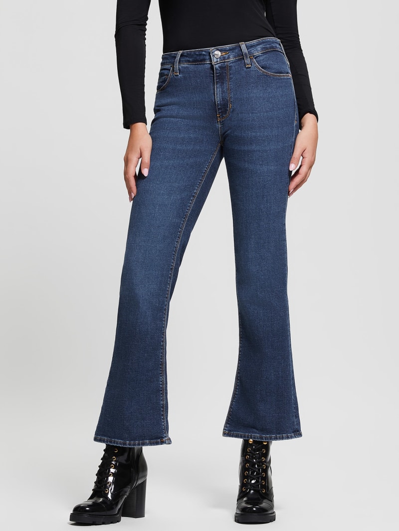 Guess Sexy Bootcut Mid-Rise Jeans - Element Wash