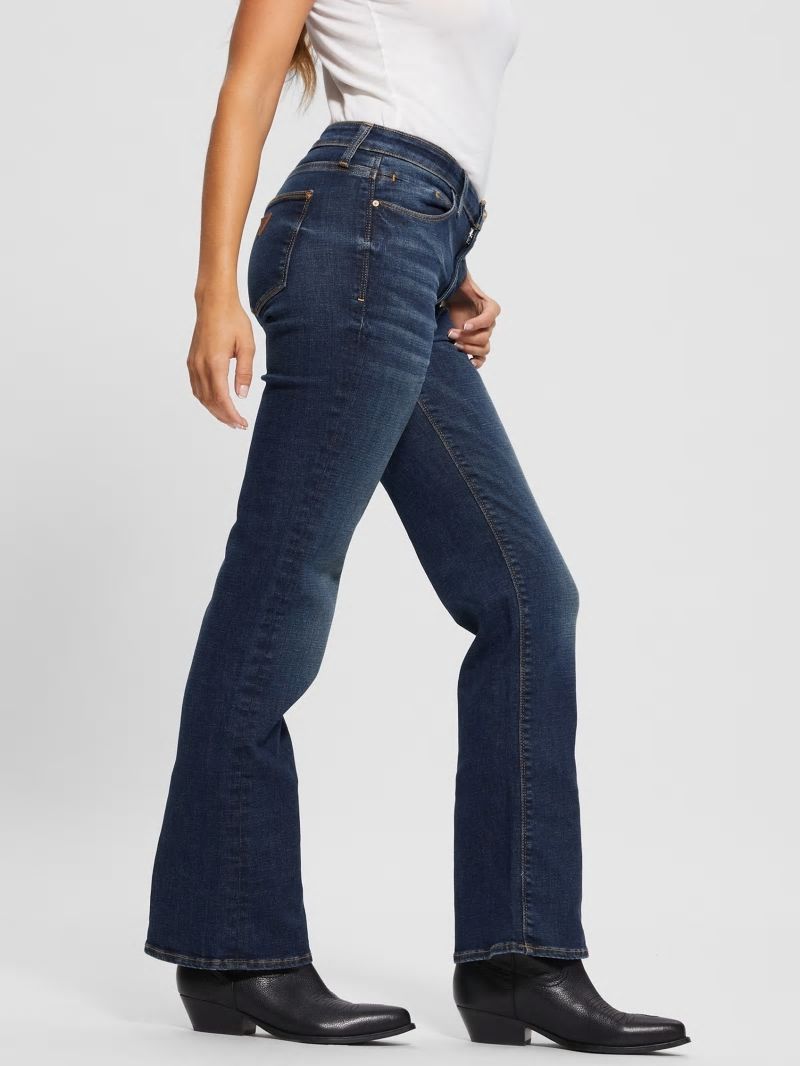 Guess Eco Sexy Bootcut Mid-Rise Jeans - Chester Wash