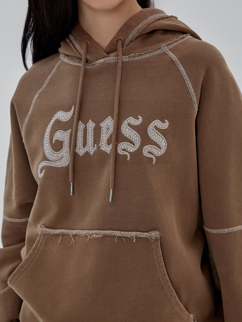 Guess GUESS Originals Stud Contrast Hoodie - Garrafa Multi